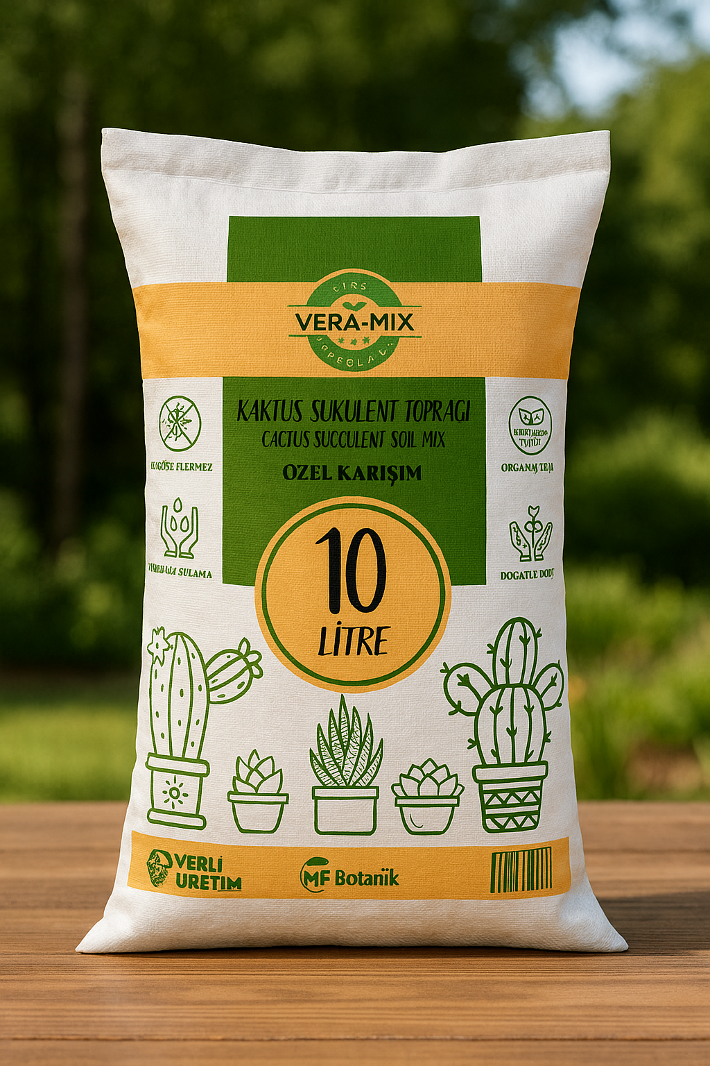 Vera-Mix Kaktüs Sukulent Toprağı - 10 Litre