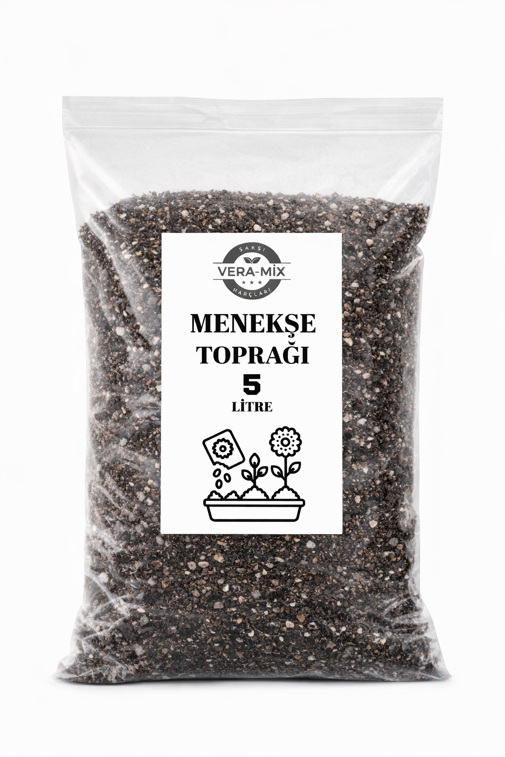 Menekşe ve Sardunya Toprağı Özel Karışım Afrika Menekşe ve Sardunya Toprağı 5 Litre