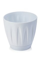 Papatya Saksı 1.5 Litre Beyaz
