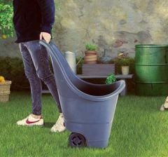 Tekerlekli Bahçe Düzenleme Arabası