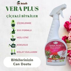 Vera-Plus Çiçekli Bitkiler İçin Özel Sprey Sıvı Bitki Besini 500 ML