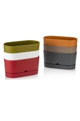 Begonya Pastel Balkon Saksı 5.5 Litre