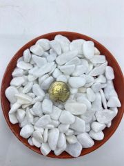 Beyaz Dolomit Taşı 1-2 CM 20 KG