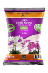 Orkide Bakım Seti | Orkide Toprağı 3 Litre Vera-Plus Orkide Besini 500Ml
