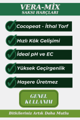 Vera Genel Kullanım İthal Bitki Toprağı 40 Litre