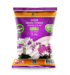 Orkide Saksı - Vera 3 Lt Orkide Toprağı - Vera-plus Orkide Sıvı Bitki Besini 500 ml