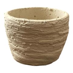 Duvar Desen Beton Saksı 0,15 litre  - Kaktüs Sukulent Saksısı