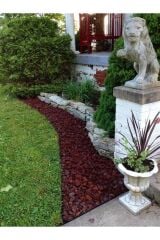 Kırmızı Pomza Taşı 1-2 cm 20 KG Volkanik Cürüf Ponza Lav Kırığı