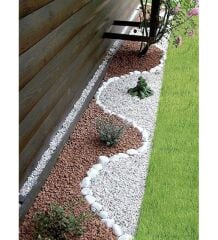 Kırmızı Pomza Taşı 1-2 cm 20 KG Volkanik Cürüf Ponza Lav Kırığı