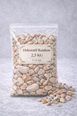 Rainbow Çakıl Taşı 1-2 Cm 2,5 Kg