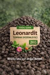 Leonardit Katı Hümik Asit Organik Toprak Düzenleyici 2 Kg