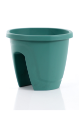 Zümrüt Küpeşte Saksı 7.5 Litre Yeşil
