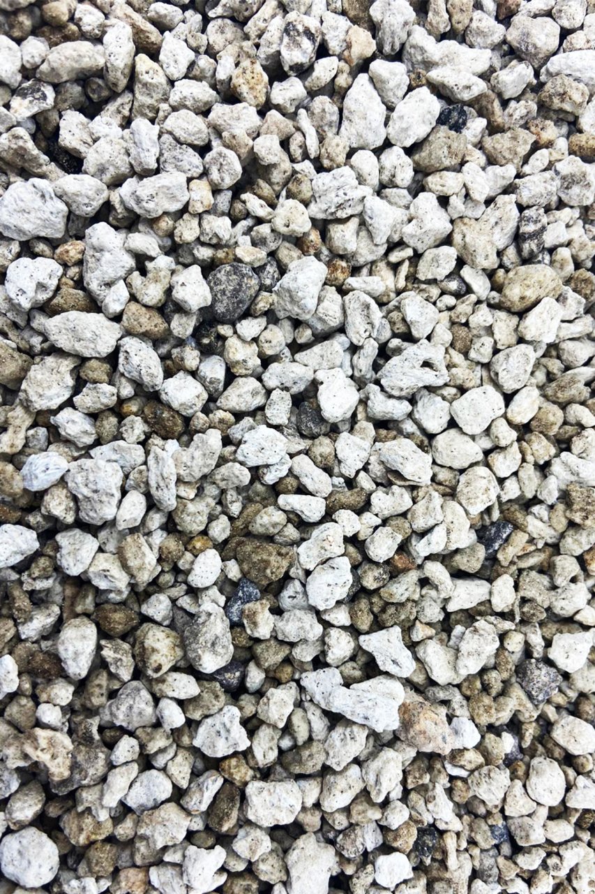 MF Botanik Beyaz Pomza Taşı 4-8 MM 5 Litre Volkanik Ponza Taşı