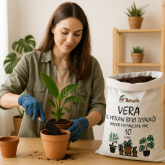 Vera-Mix İç Mekan Bitki Toprağı – Organik – Hızlı Köklenme – Haşere İçermez – 10 Litre