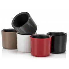 Mimoza Kaktüs Çiçek Saksısı 14 Cm 1.5 Litre Siyah