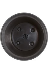 Mimoza Kaktüs Çiçek Saksısı 14 Cm 1.5 Litre Siyah