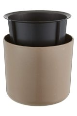 Mimoza Kaktüs Çiçek Saksısı 14 Cm 1.5 Litre Siyah