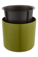 Mimoza Kaktüs Çiçek Saksısı 14 Cm 1.5 Litre Siyah