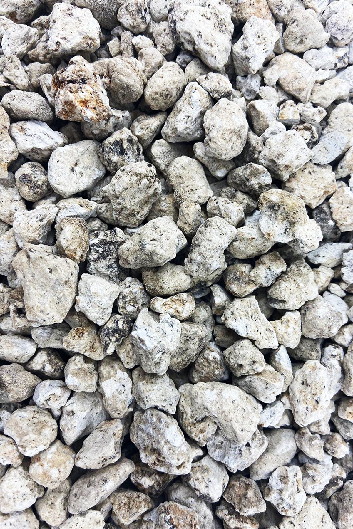 MF Botanik  Beyaz Pomza Taşı 8-16 MM 5 Litre Volkanik Ponza Taşı